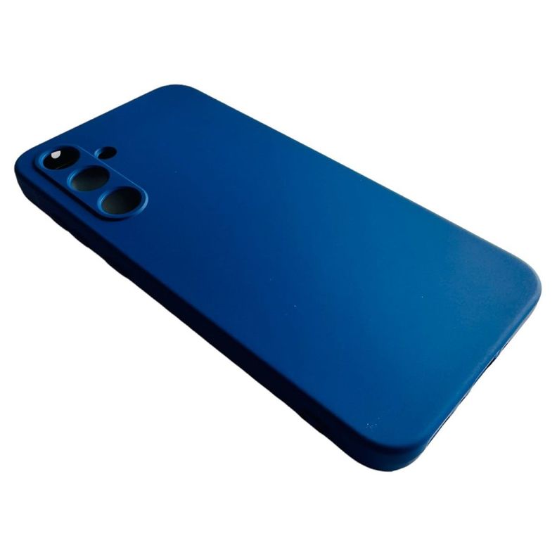 Carcasa Funda Para Samsung A55 Silicona Color Azul-0