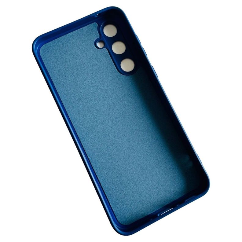 Carcasa Funda Para Samsung A55 Silicona Color Azul-1