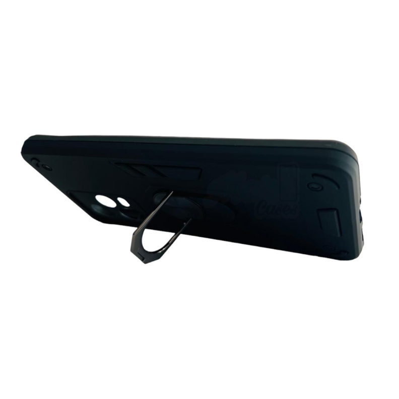 Carcasa Para Xiaomi Redmi Note 12 Pro/ Pro+ Anti Golpes Anillo Negro-1