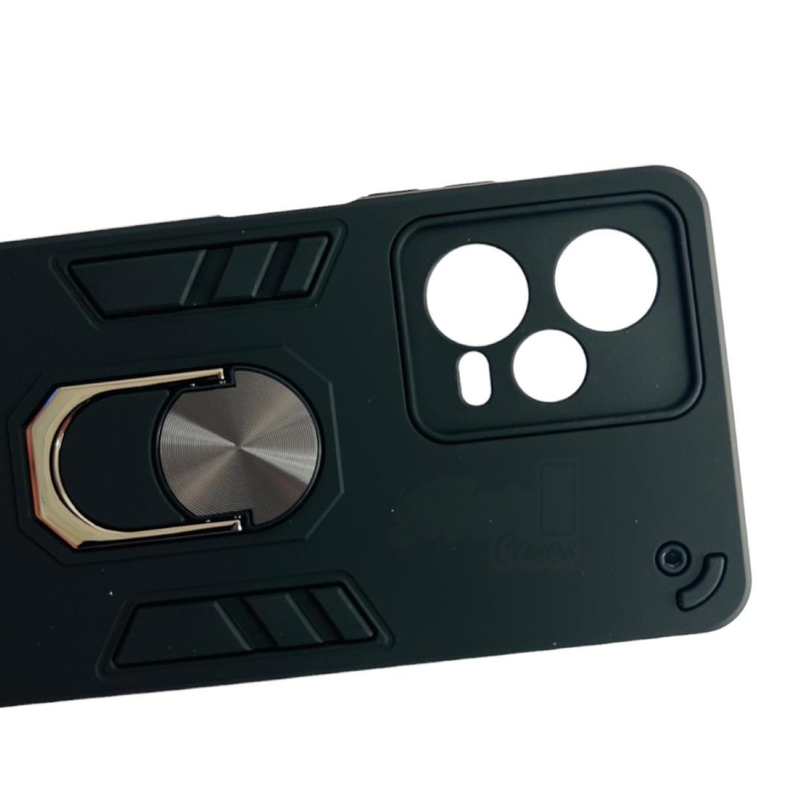 Carcasa Para Xiaomi Redmi Note 12 Pro/ Pro+ Anti Golpes Anillo Negro-2