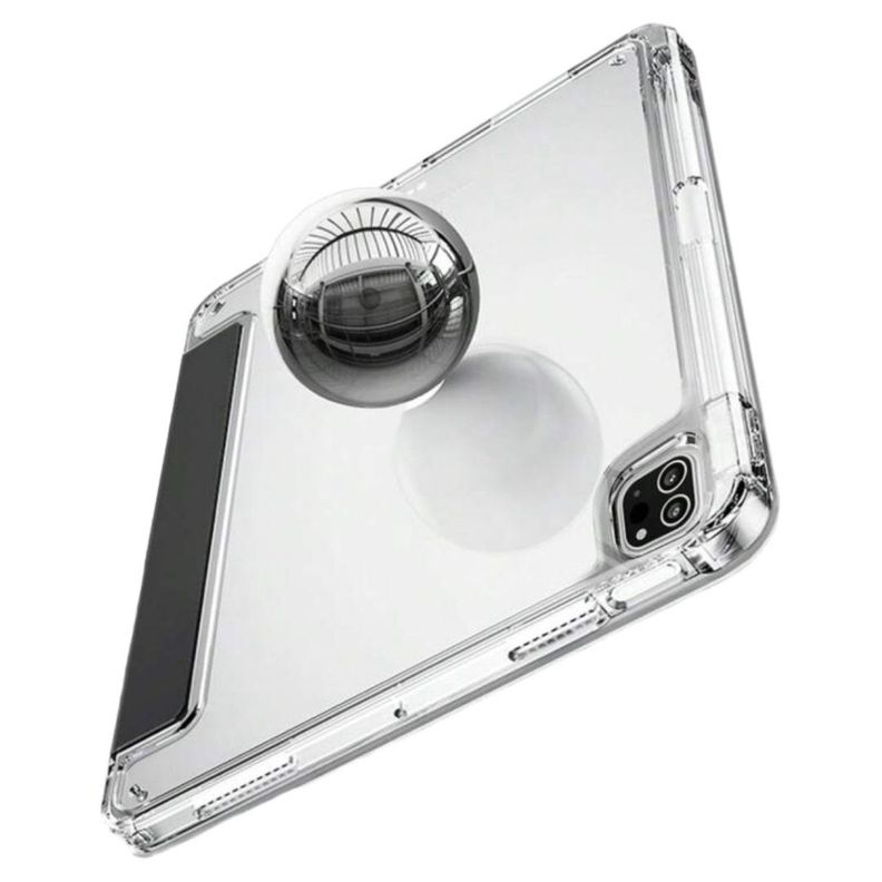 Carcasa Smart Cover Clear Para iPad Air 11 M3 2025 Negro-0