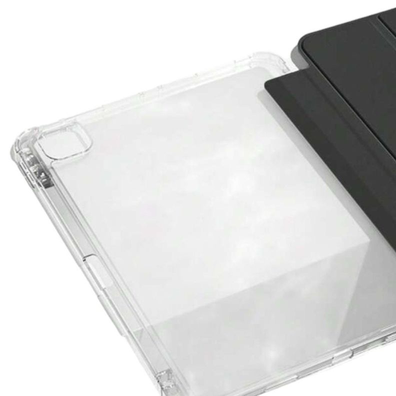 Carcasa Smart Cover Clear Para iPad Air 11 M3 2025 Negro-4