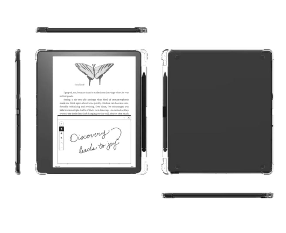 Funda Transparente Reforzada Para Kindle Scribe 10.2 Con Ranura-2