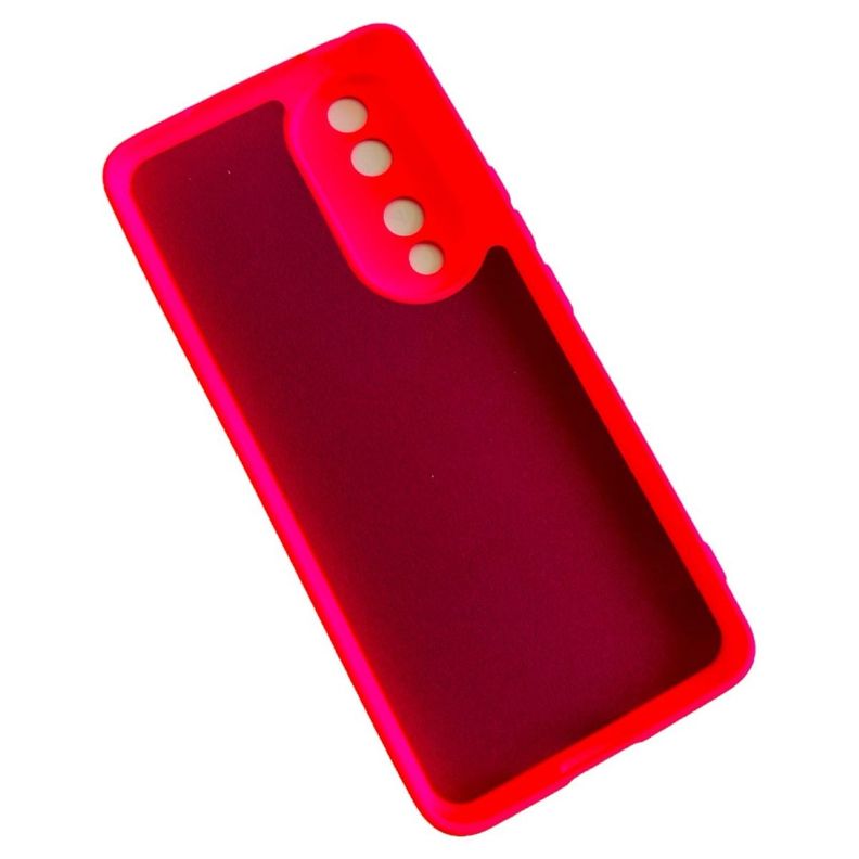 Carcasa Funda Para Honor 90 5g Silicona Fucsia-1