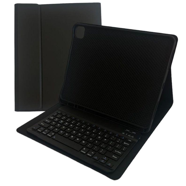Funda Con Teclado Negro Para iPad Air 13 M2 Español-0