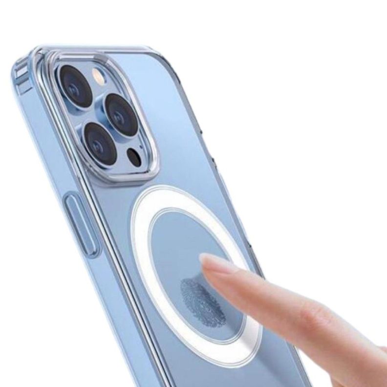 Carcasa Para iPhone 15 Plus Transparente MagSafe-0