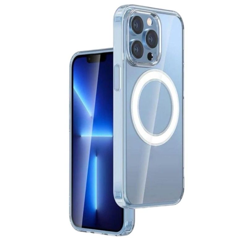 Carcasa Para iPhone 15 Plus Transparente MagSafe-1
