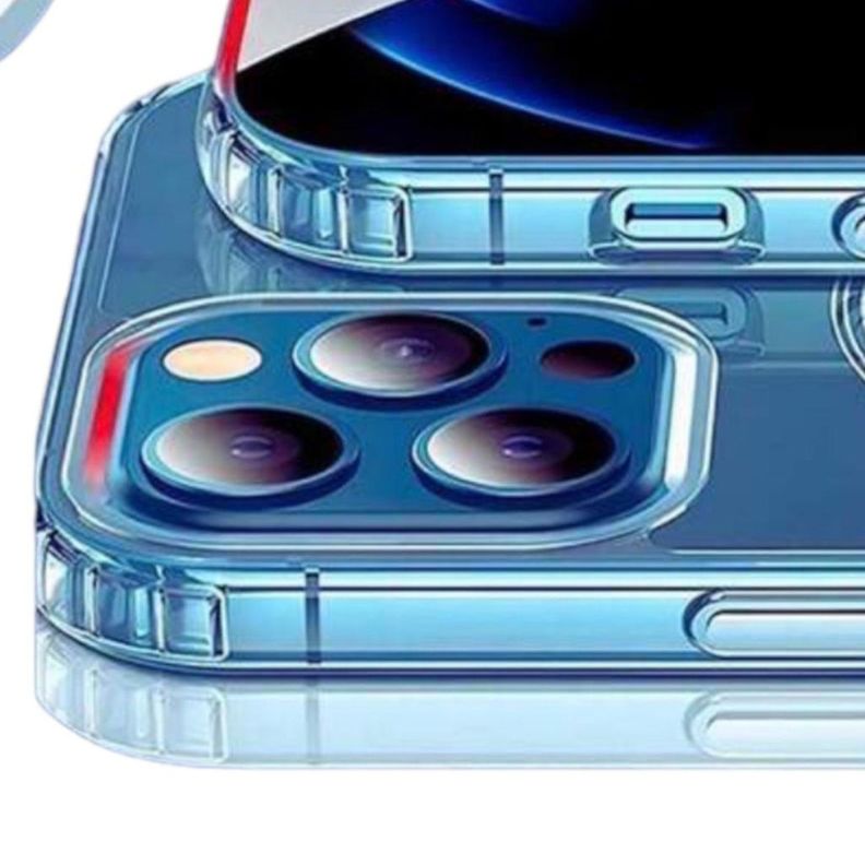 Carcasa Para iPhone 15 Plus Transparente MagSafe-2