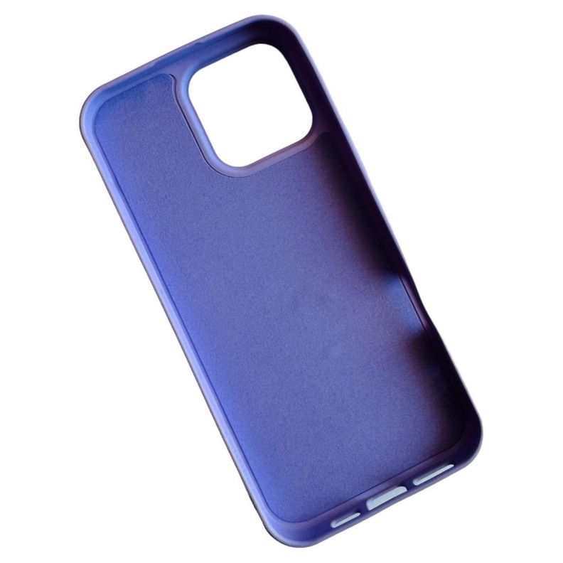 Carcasa Funda Para iPhone 16 Pro Max Silicona Violeta-1