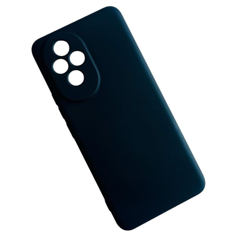 Carcasa Funda Para Honor 200 Silicona Color Negro-1