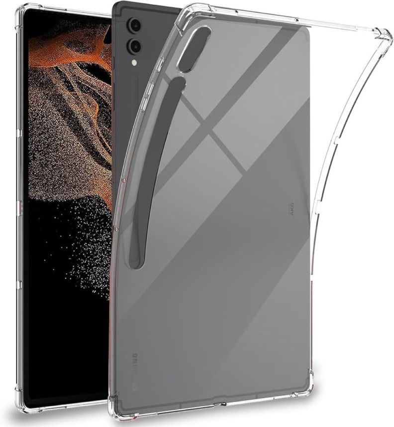 Carcasa Transparente Para Samsung Tab S10 Plus 12.4 X820-0