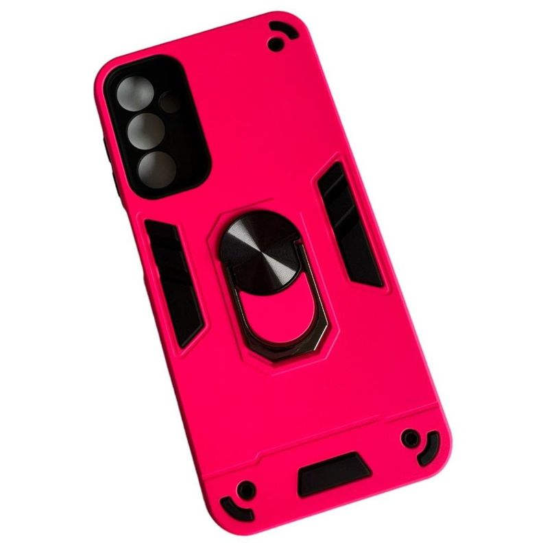 Carcasa Para Samsung A55 5g Anti Golpes Anillo Fucsia-0