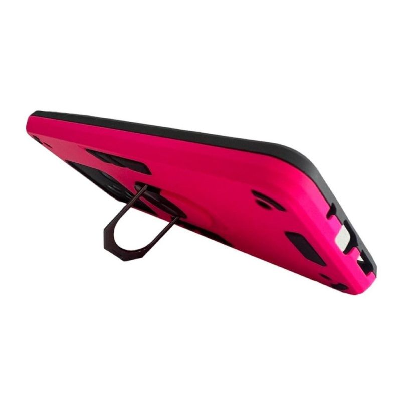 Carcasa Para Xiaomi Redmi 12c  Anti Golpes Anillo fucsia-2