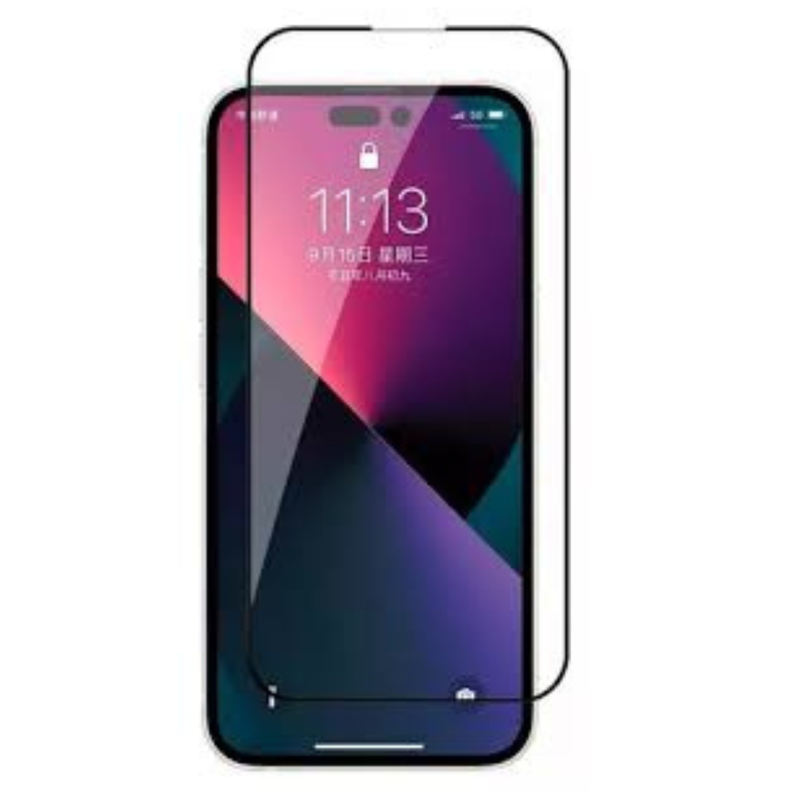 Mica Lámina Vidrio Templado Completa Para iPhone 16-1