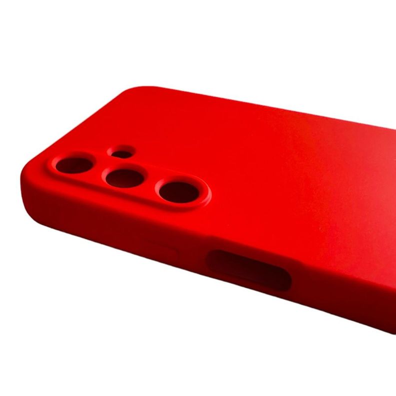 Carcasa Funda Para Samsung A16 5g Silicona Rojo-3