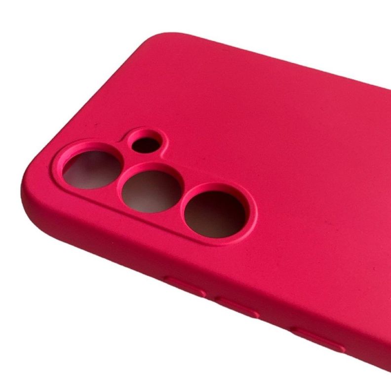 Carcasa Para Samsung A34 5g Silicona Rosa Chicle-1