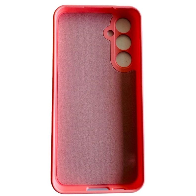 Carcasa Funda Para Samsung S24 Fe Silicona Rosado-3