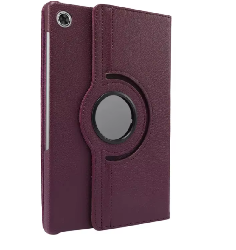 Carcasa Funda Giratoria Para Tablet Lenovo M9 Tb310 Morado-0