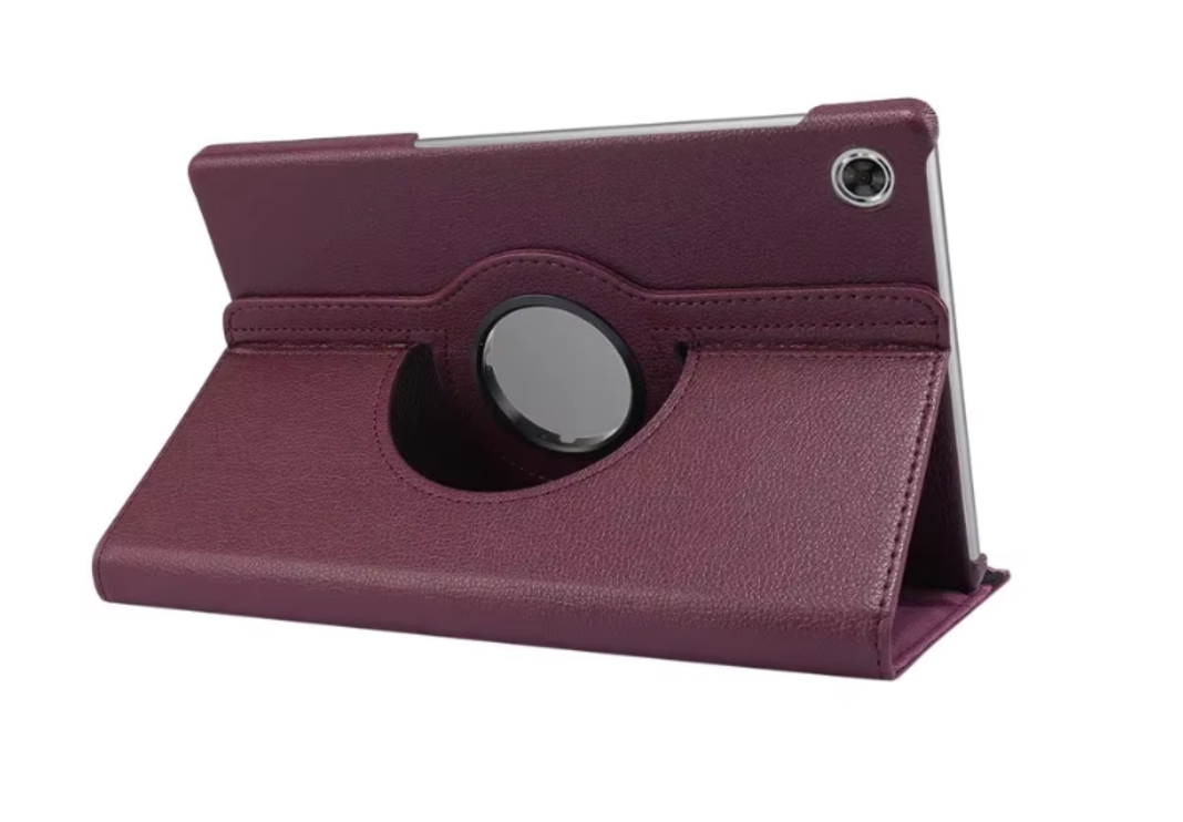 Carcasa Funda Giratoria Para Tablet Lenovo M9 Tb310 Morado-1