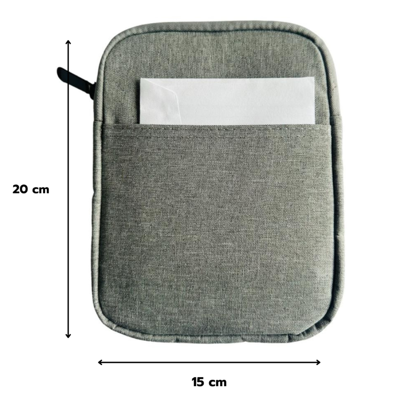 Funda Estuche Para Kindle 6/7 Pulgadas Acolchada Gris-2