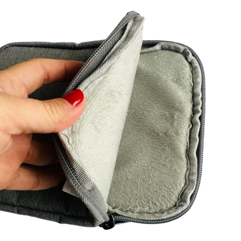 Funda Estuche Para Kindle 6/7 Pulgadas Acolchada Gris-4