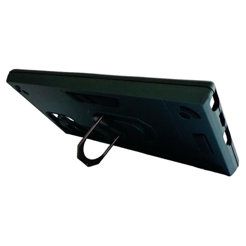 Carcasa Para Samsung S24 Ultra Anti Golpes Anillo Plomo-3