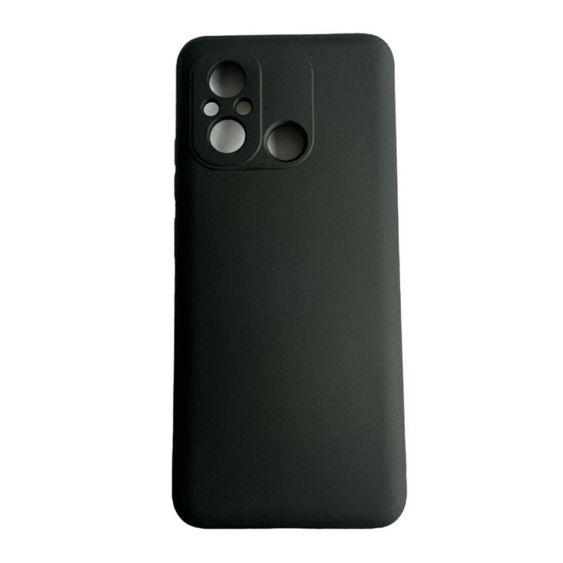 Carcasa Funda Para Xiaomi Redmi 12c Silicona Color Negro-0