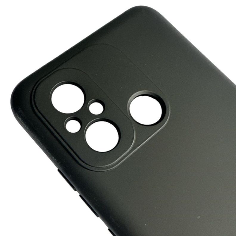 Carcasa Funda Para Xiaomi Redmi 12c Silicona Color Negro-1