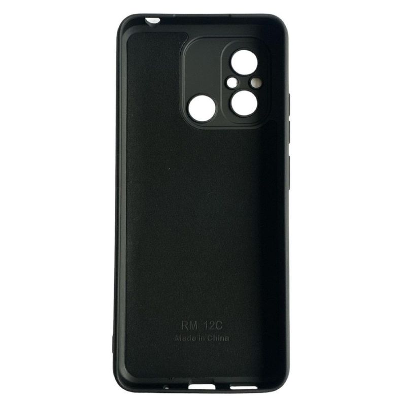 Carcasa Funda Para Xiaomi Redmi 12c Silicona Color Negro-2