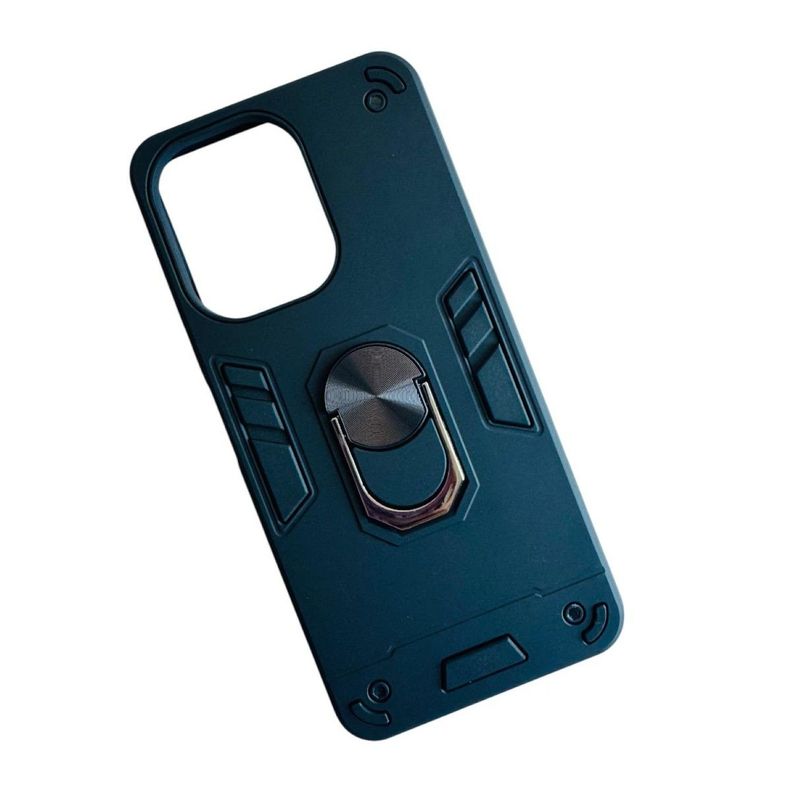 Carcasa Para Xiaomi Redmi 13c 4g 5g Anti Golpes Anillo Negro-0