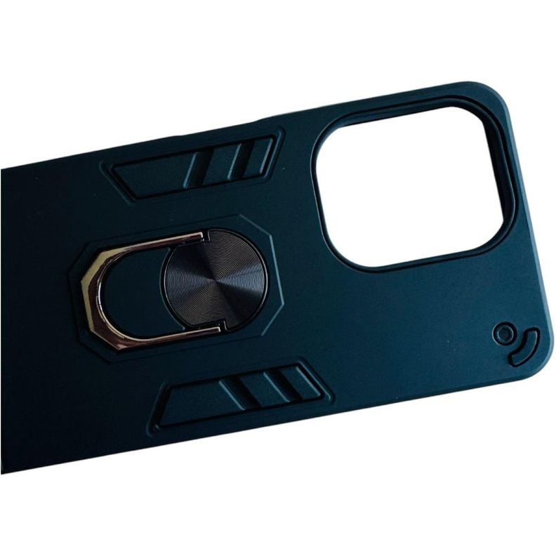 Carcasa Para Xiaomi Redmi 13c 4g 5g Anti Golpes Anillo Negro-4