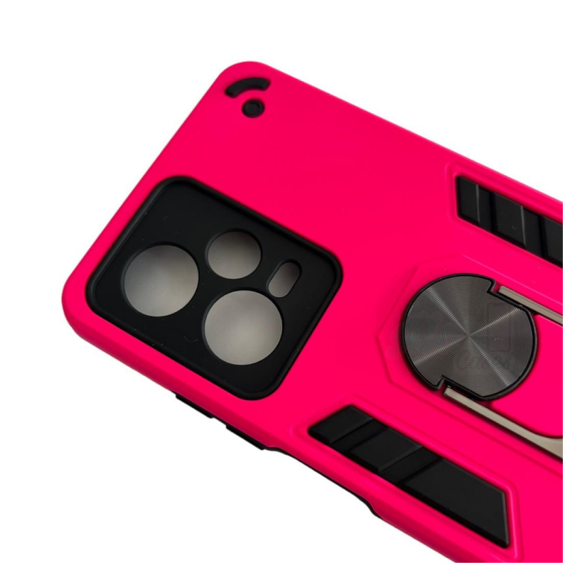 Carcasa Para Xiaomi Redmi Note 12 Pro/ Pro+ Anti Golpes Anillo Fucsia-1