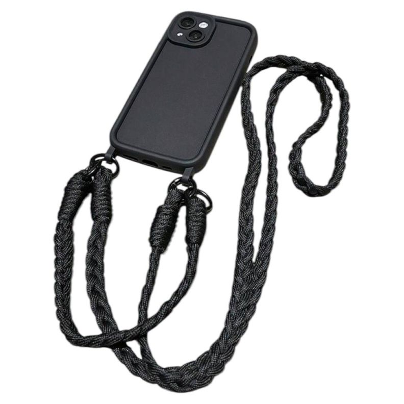 Carcasa Para iPhone 16 Pro Max Colgante 2 Cordones-0