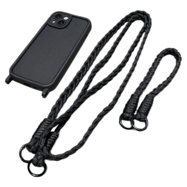 Carcasa Para iPhone 16 Pro Max Colgante 2 Cordones-3
