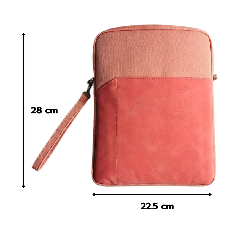 Funda Bolso Para Tablet - iPad 11 Pulgadas Acolchada Rosado-2