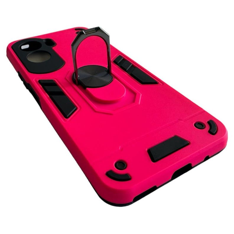 Carcasa Para Honor 90 Lite 5g Anti Golpes Anillo Fucsia-2