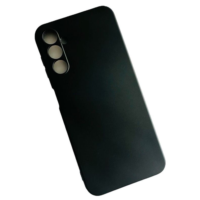 Carcasa Para Samsung A14 5g Silicona Negro-0