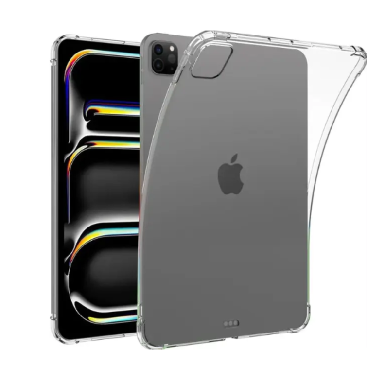 Carcasa Transparente Reforzada Para iPad Pro 11 M4 2024-0