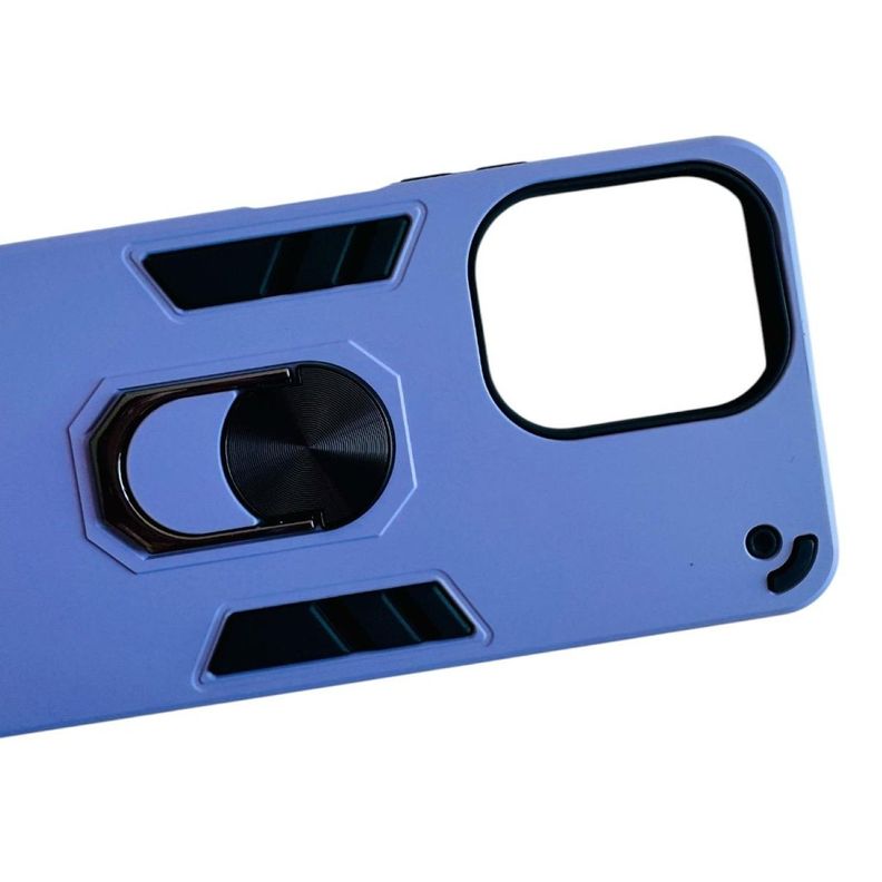 Carcasa Para Xiaomi Redmi 13c Anti Golpes Anillo Lila-1