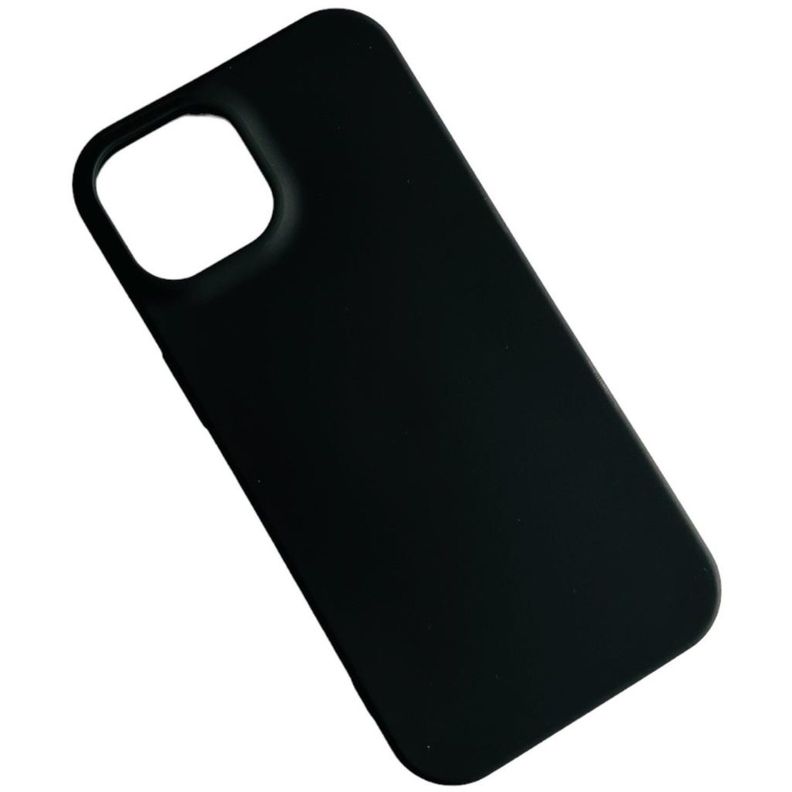 Carcasa Funda Para iPhone 15 Plus Silicona Color Negro-0