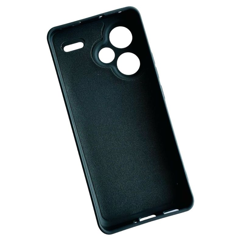 Carcasa Funda Para Xiaomi Redmi Note 13 Pro+ 5g Silicona Negro-1