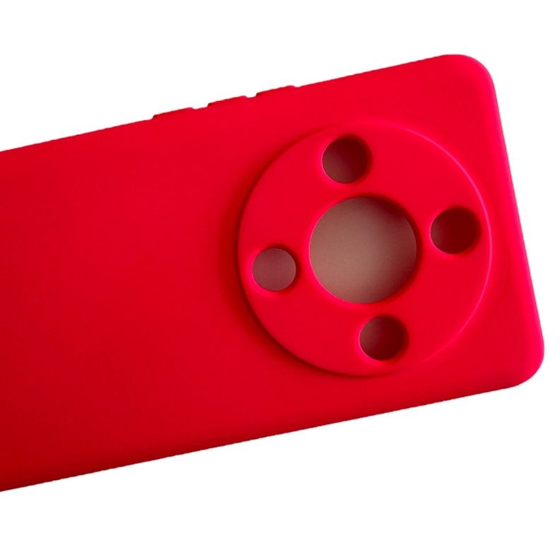 Carcasa Funda Para Honor Magic6 Lite Silicona Fucsia-2