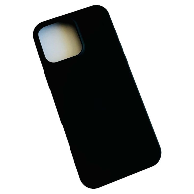Carcasa Funda Para iPhone 16 Pro Max Silicona Negro-0