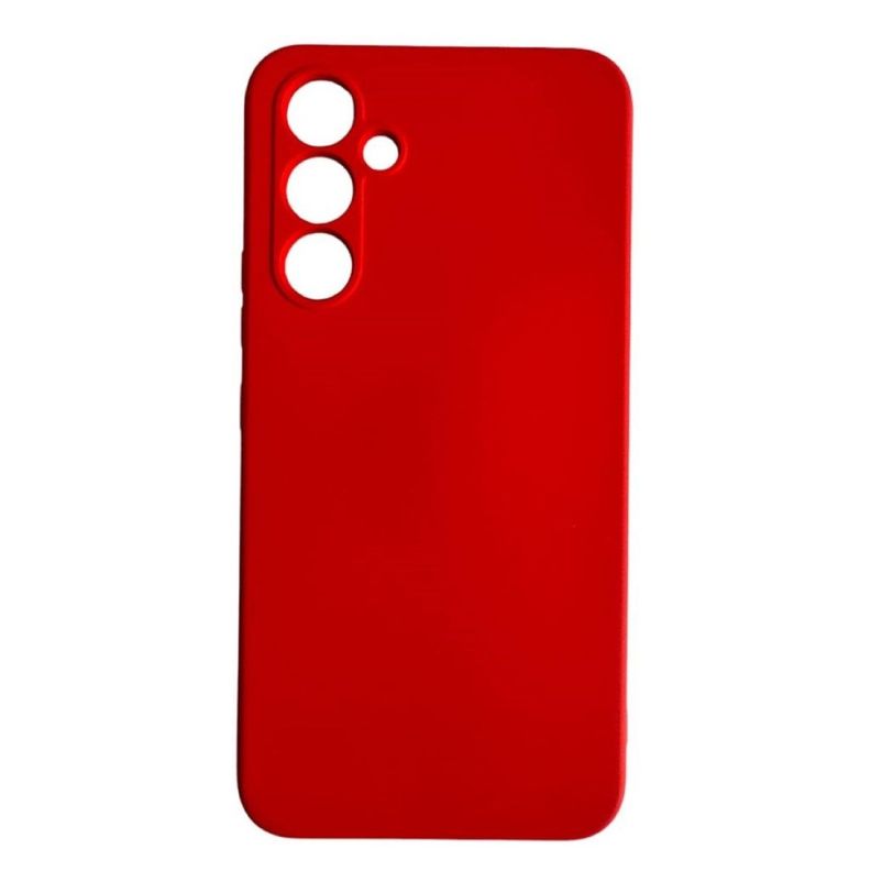 Carcasa Para Samsung A34 5g Silicona Rojo-0