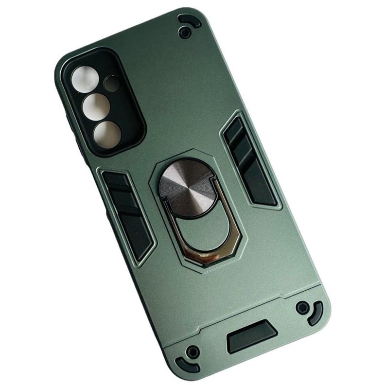 Carcasa Para Samsung A55 5g Anti Golpes Anillo Plomo-0