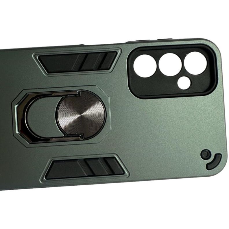 Carcasa Para Samsung A55 5g Anti Golpes Anillo Plomo-1
