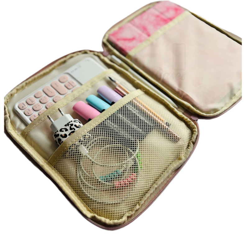 Funda Bolso Multifuncional Para Tablet iPad 11 Pulgadas Rosado-5