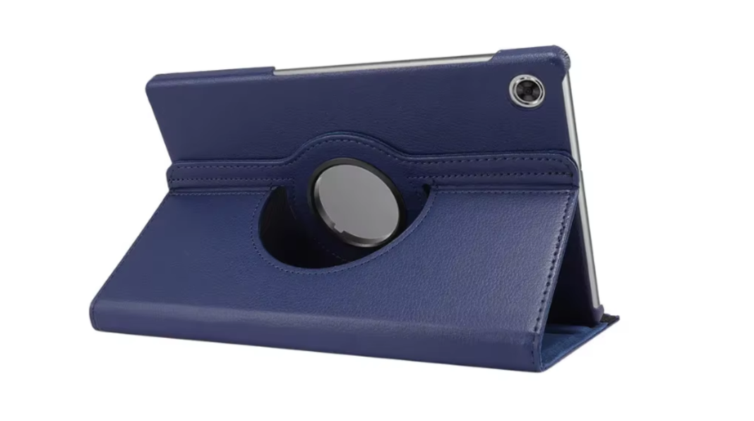 Carcasa Funda Giratoria Para Tablet Lenovo M9 Tb310 Azul-1