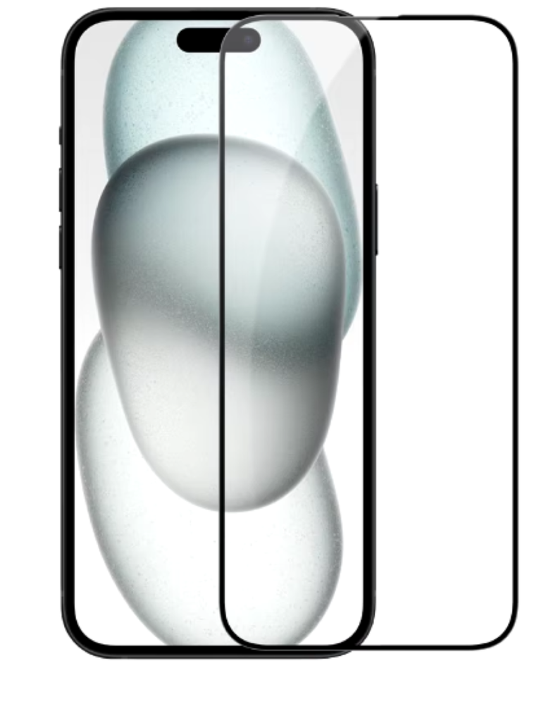 Mica Lámina Vidrio Templado Completa Para iPhone 16 Plus-0
