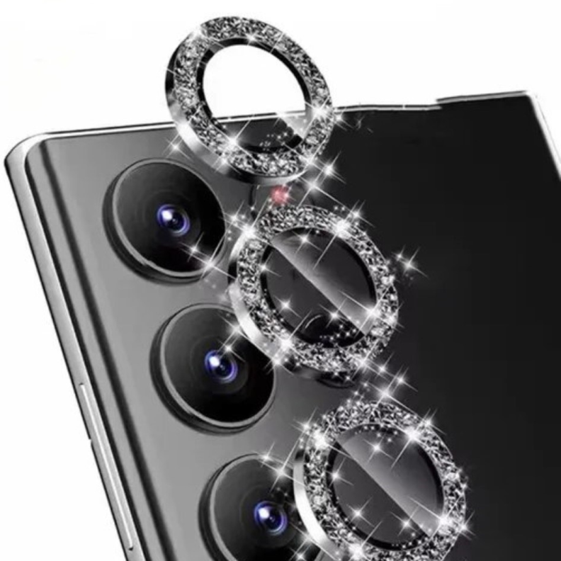 Protector De Lentes Para Cámara Samsung A14 A34 5g Silver Brillante-0